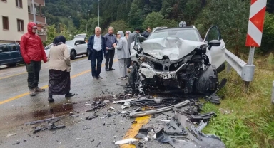 Hatalı sollama kazaya neden oldu: 5 yaralı