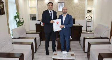 Kaymakam Tuncer’den Müftü Cebeci’ye İade-i Ziyaret