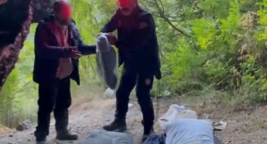 Mağaraya sığınan yaşlı adam için seferber oldular