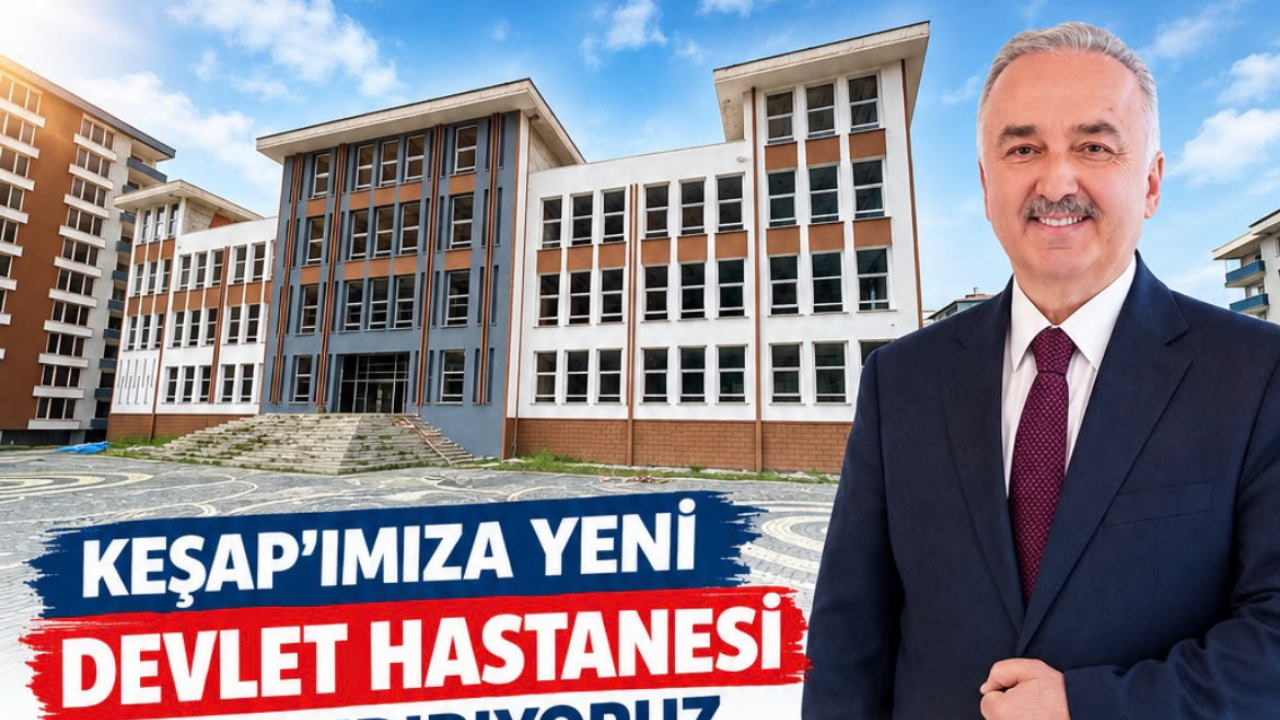 Milletvekili Ali Temür'den Keşap Devlet Hastanesi Müjdesi