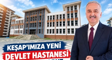 Milletvekili Ali Temür'den Keşap Devlet Hastanesi Müjdesi