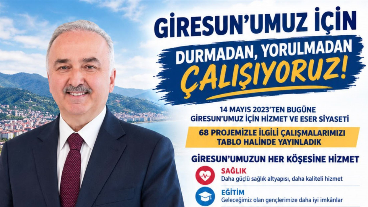 Milletvekili Temür Giresun’da Yapılan Yatırımları Açıkladı: İşte Projelerin Son Durumu