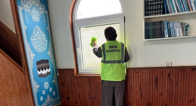 Ören’de Camilerde Temizlik Çalışması Yapıldı