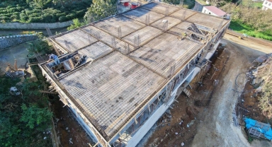 Ören’de Gençlik Merkezinin İnşaatı Yükseliyor