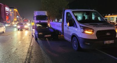 Samsun'da 4 aracın karıştığı zincirleme trafik kazasında 2 kişi yaralandı