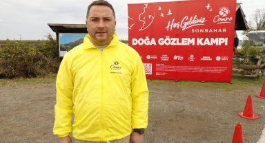 Samsun'da Cemre Vakfı'nın doğa gözlem kampında nadir görülen iki kuş türü görüntülendi
