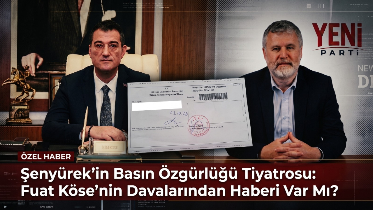 Şenyürek’in Basın Özgürlüğü Tiyatrosu: Fuat Köse’nin Davalarından Haberi Var Mı?