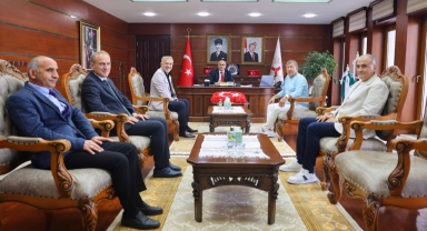 Tanju Çolak ve Hami Mandıralı Giresun’da