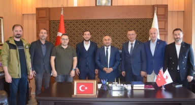 Türkiye Kamu-Sen’den Giresun İl Müftüsü Hüseyin Okuş’a Tebrik Ziyareti