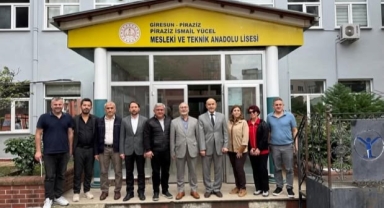 Yunus Aydın’dan İsmail Yücel MTAL’ye Veda Ziyareti
