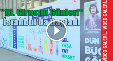 "16. Giresun Günleri" İstanbul'da Başladı