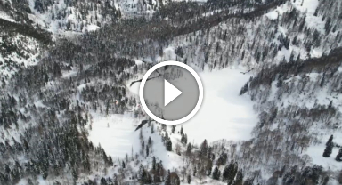 Türkiye'nin saklı cenneti havadan görüntülendi   