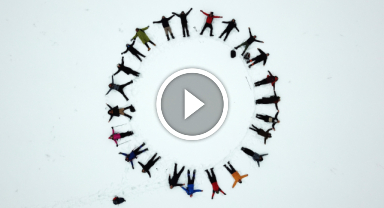 Doğaseverler karın büyüsüne böyle kapıldı