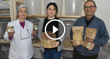 KOSGEB desteğiyle kurduğu işletmede fındığa değer katıyor