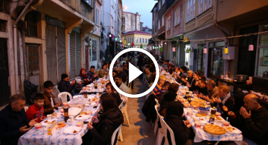 Giresun'da komşuluk bağlarını güçlendiren Ramazan geleneği