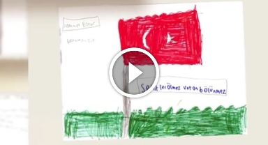 Ortaokul öğrencilerinden şehit ailelerine mektup