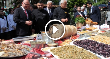Giresun'un lezzetleri Türk Mutfağı Haftası'nda tanıtıldı   
