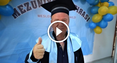 Öğrenmenin yaşı yok: 71 yaşında lise diploması aldı, göbek attı