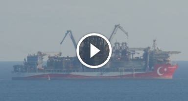 Abdülhamid Han sondaj gemisi Karadeniz'e ulaştı   