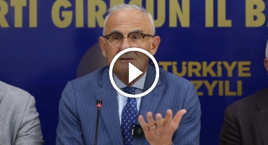 AK Parti Genel Başkan Yardımcısı Yılmaz, Giresun'da konuştu