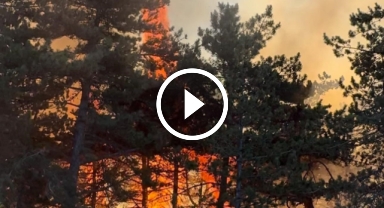 Alevlerin arasında ölümle burun buruna gelen ateş savaşçısı o anları anlattı   