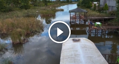 Samsun'daki Miliç Lagünü, doğal güzelliğiyle dikkat çekiyor 