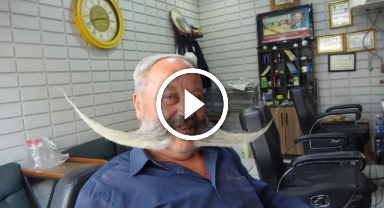 Tam 84 santimetre bıyığa sahip 'Pala Dayı'ya gurbetçiden ilginç teklif!