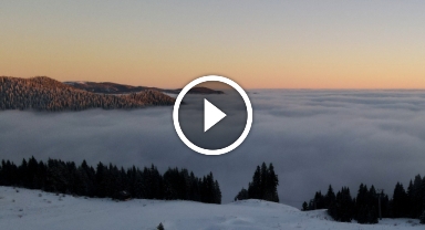 Sisle kaplanan Ilgaz Dağı havadan görüntülendi