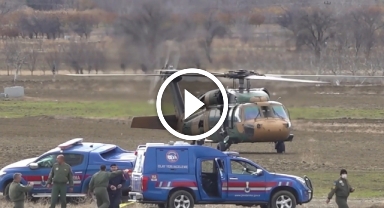  Askeri helikopterin düşmesi sonucu 6 asker şehit oldu