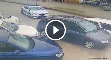 Ehliyetsiz sürücünün kaçış macerası kaza ile son buldu