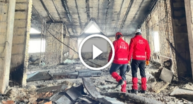 Bolu'daki Otel Yangınında 76 Kişinin Hayatını Kaybettiği Merdiven ve Odalar Görüntülendi