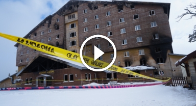 Facia otelinde sessizlik: Ekipler yavaş yavaş bölgeden çekilmeye başladı   