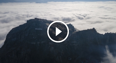 Giresun'da Sis Altındaki Büyüleyici Manzara Havadan Böyle Görüntülendi