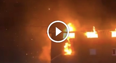 Kartalkaya'da otel yangınında can pazarı: Yangından kurtulmak için çarşafla camdan böyle sarktılar