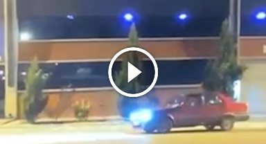 Cadde ortasında drift attı, cezası ağır oldu   