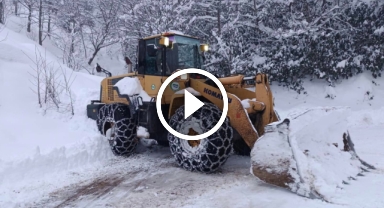 Giresun'da Kar Nedeniyle Kapalı Olan Tüm Köy Yolları Açıldı