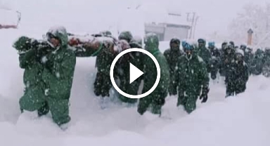 Hindistan'da çığ: 41 kişi kar altında mahsur kaldı