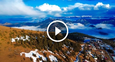 Giresun sınırlarındaki Sis Dağı'nın kartpostallık manzaraları büyüledi 