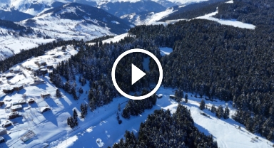 Giresun yaylaları nisan ayında beyaza büründü