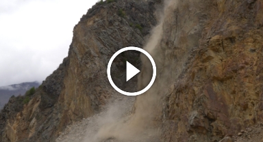 Gümüşhane-Giresun karayolundaki heyelanda faciayı engelleyen ihbarı yapan vatandaş konuştu   