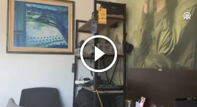 İstanbul'da deprem anı kameralara yansıdı