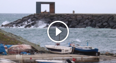 Karadeniz'in o kentinde kuvvetli rüzgar etkili oldu