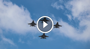 Türk Hava Kuvvetlerinden Şehitler Haftası'na Özel Saygı Uçuşu