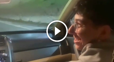 Otostopla aracına bindikleri rektöre tanımayıp 'Dayı' dedi, o anlar kameraya yansıdı  