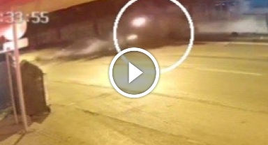 Samsun'da 2 kişinin yaralandığı kaza kamerada