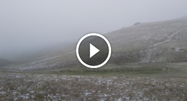Karadeniz'in o kentindeki zirveler Haziran'ın son gününde beyaza büründü 