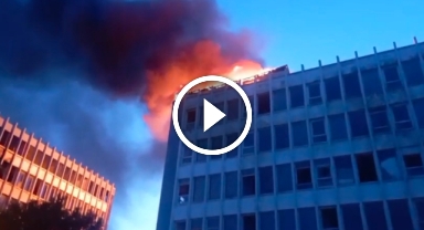 Kartal'da korkutan yangın!