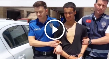 Adliyenin duvarlarını yumruklayınca yakayı ele verdi!