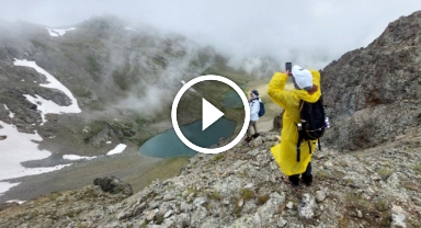 Karadeniz'in o kentinde anma tırmanışına sis ve çığ riski engeli   