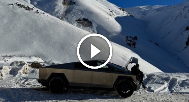 Tesla Cybertruck Karadeniz'de! Çay Taşıdı, Gündem Oldu